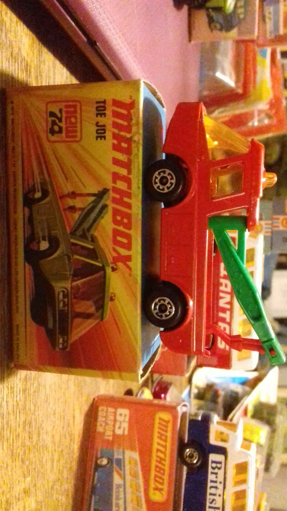 Matchbox no. 74 toe joes details
