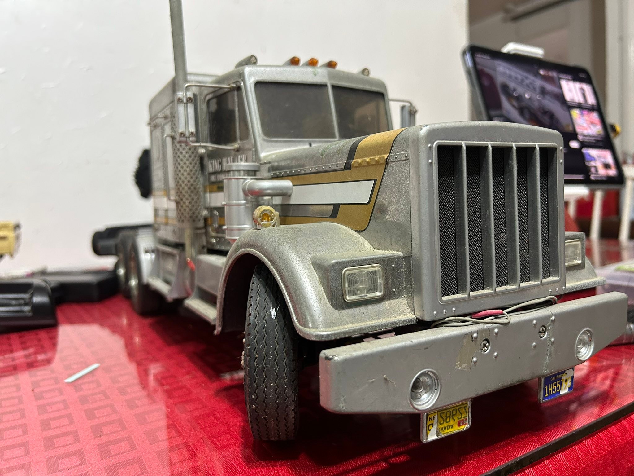 Restoring 1996 Tamiya King Hauler Metallic Edition