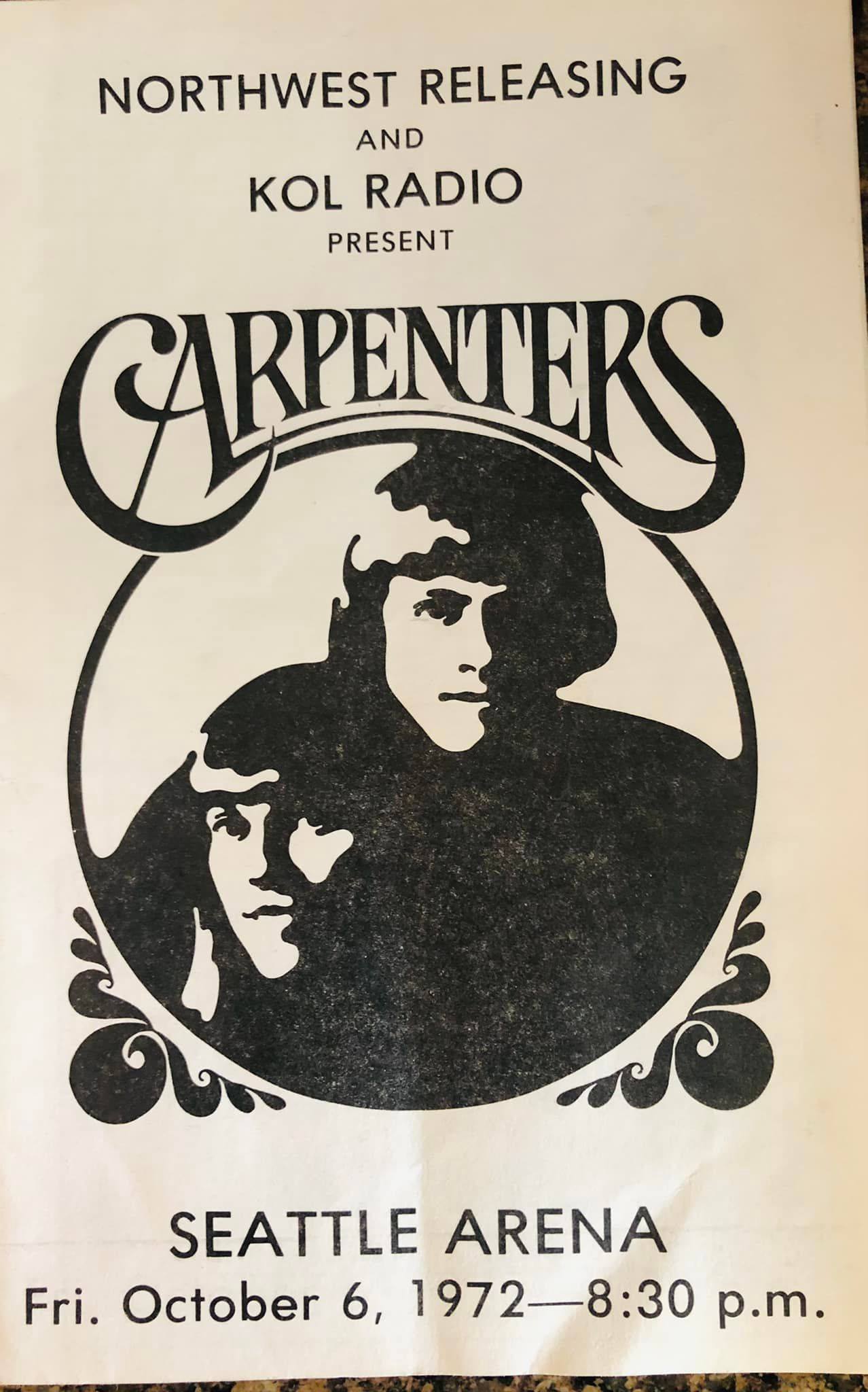 Is there a complete video version of the Carpenters' 1974 Live At