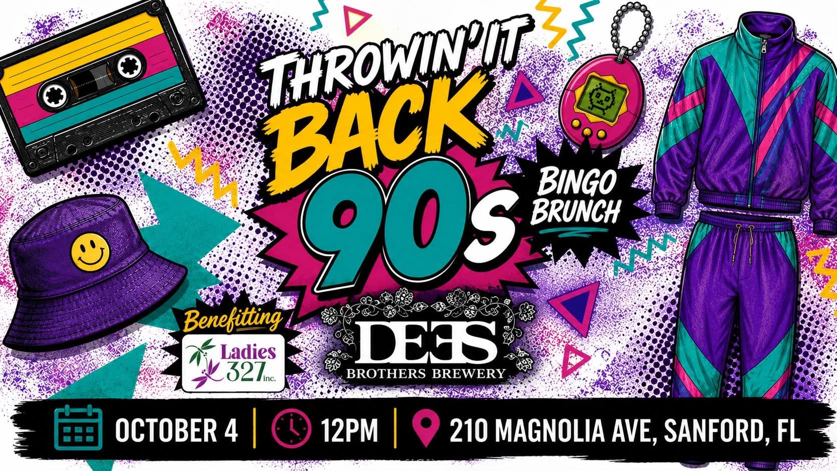 あっちゃんさま専用 90s THE BINGO BROTHERS 90s-themed Bingo & Trivia Brunch at Dees Brothers Brewery in