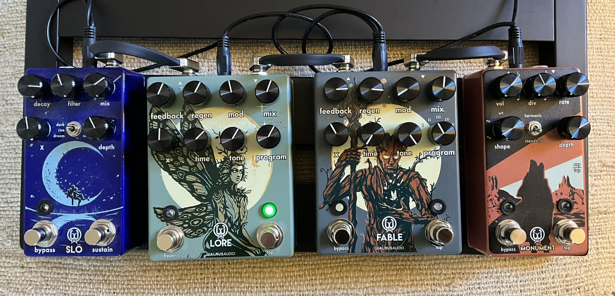 What are good setting suggestions for Walrus Fable pedal?