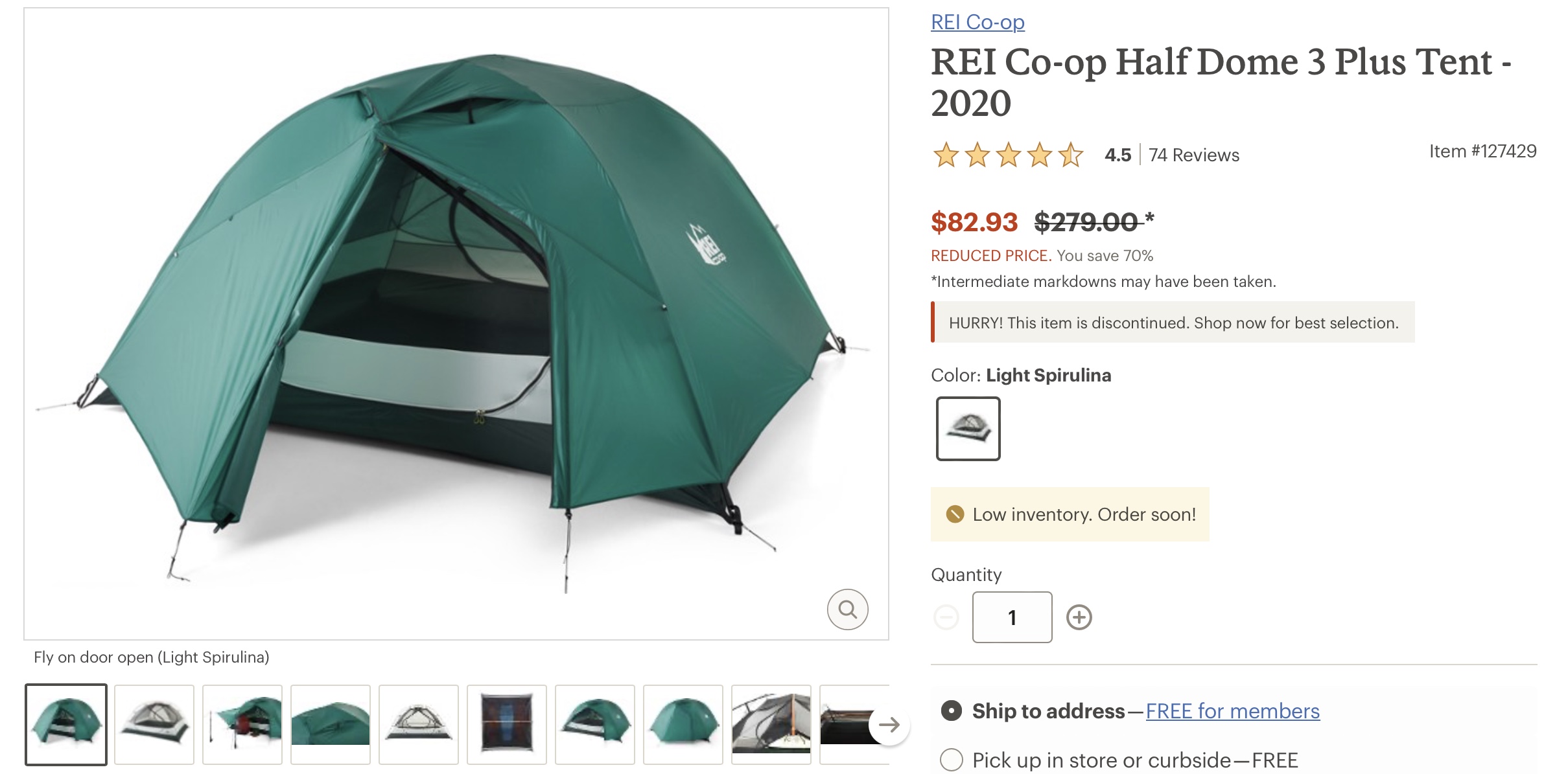 tarp a Blue 2.9 OZ, 12'x12' Farbe:Cloudy Pebble Deuter Bike I 16 catenary cut for maximum Rhinowalk