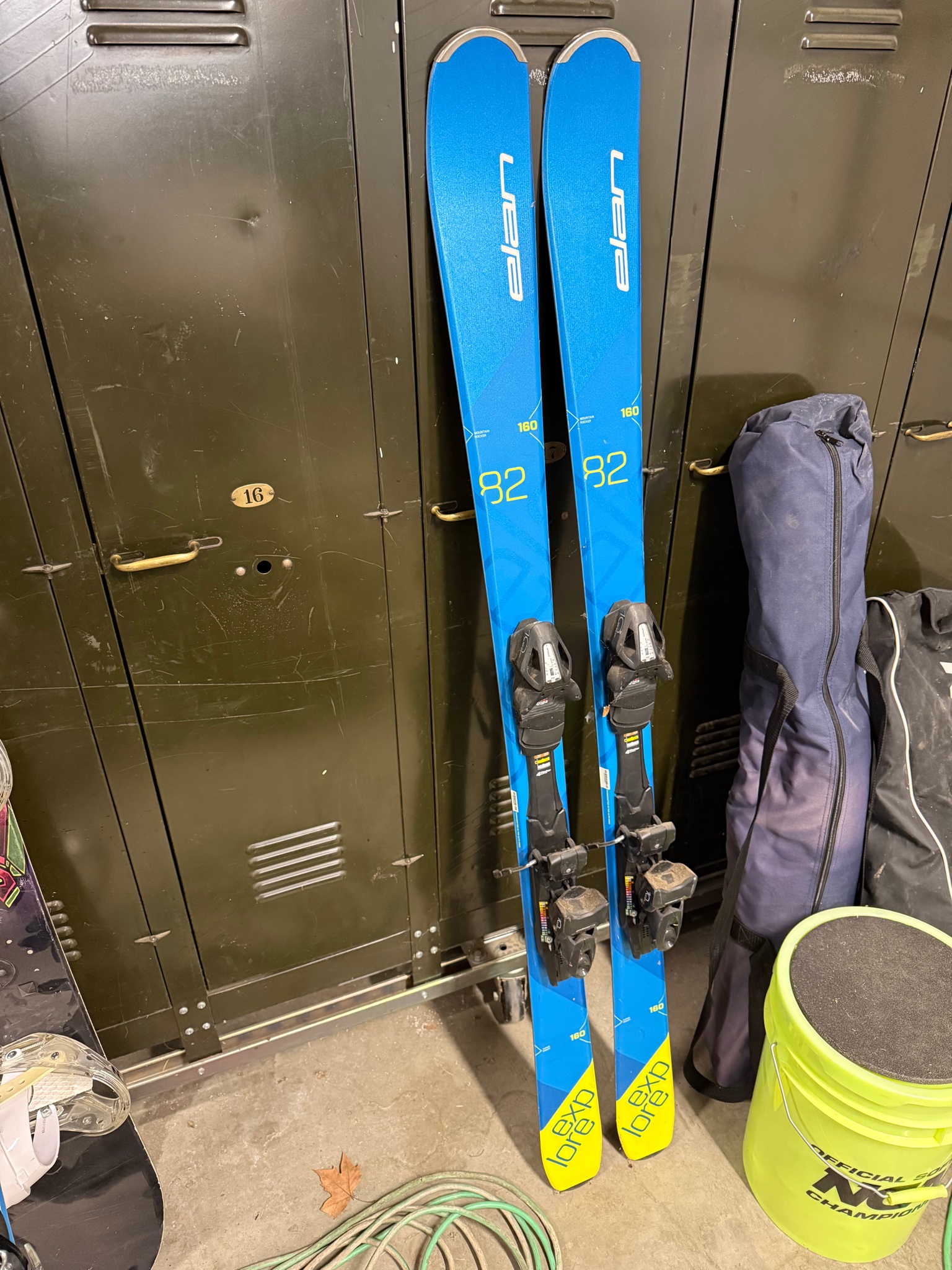 160 k2 first luv ski with marker integrated bindings Griffon 13 Binding 2027  Gear West The Marker Squire 11 is available in five distinct color combinations Elan Explore 82 skis with