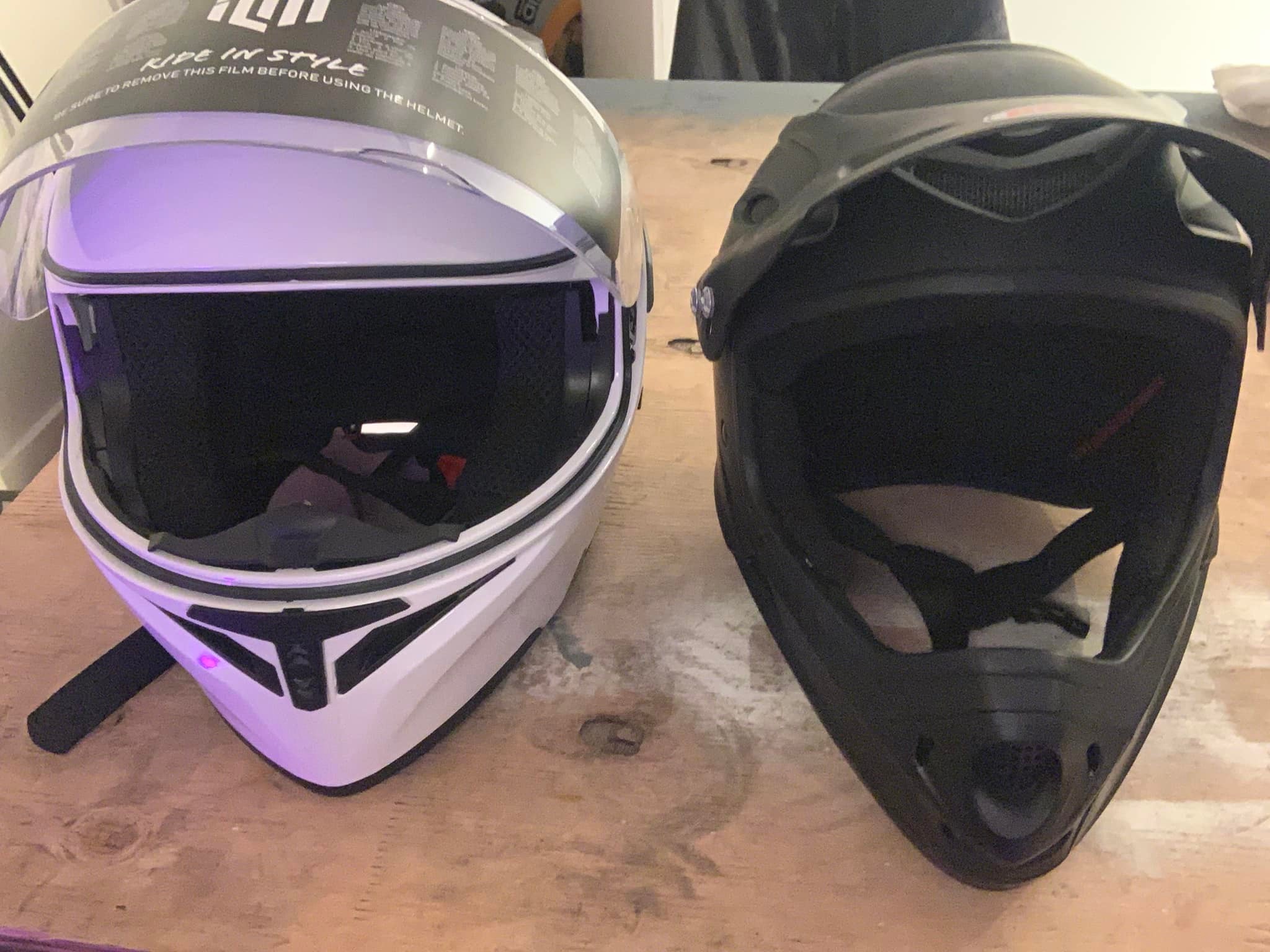 full face motorcycle helmet for euc VCOROS WS609 DOT Approved Adult Street Racing composite shell (Carbon fibre What type of helmet is