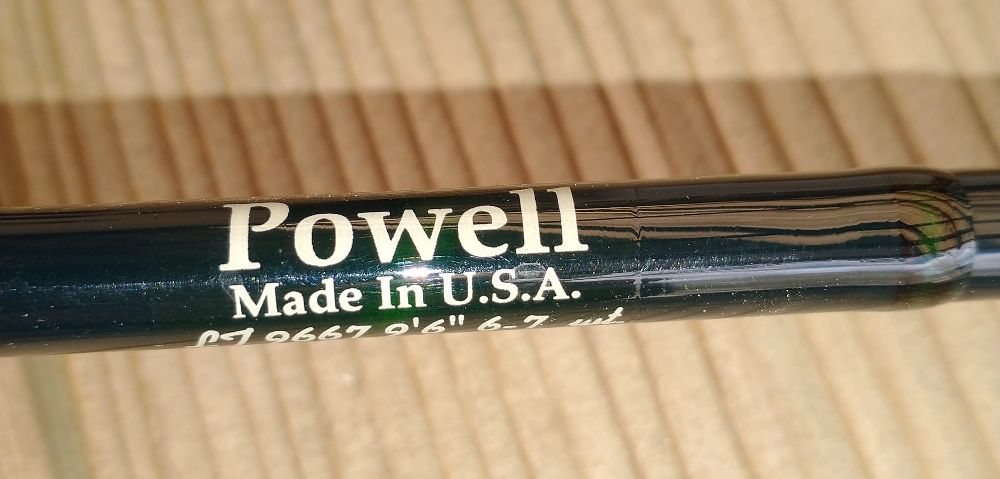 Powell Rods for Fly Fishing with Long Reach and Light Touch Series