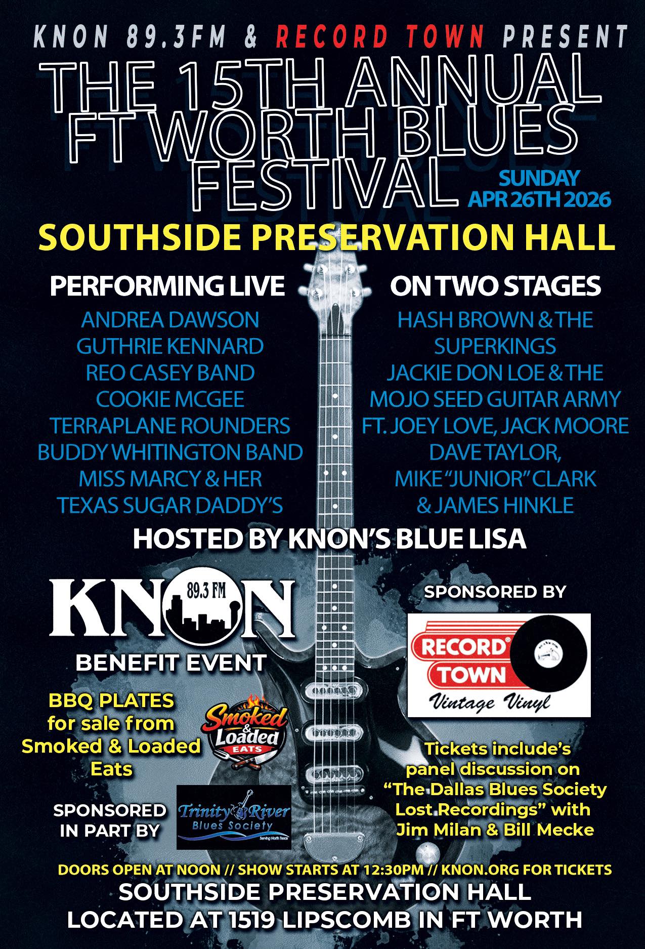 🌊Calling All Stevie Ray Vaughan fans! 🎸Texas Flood is coming to