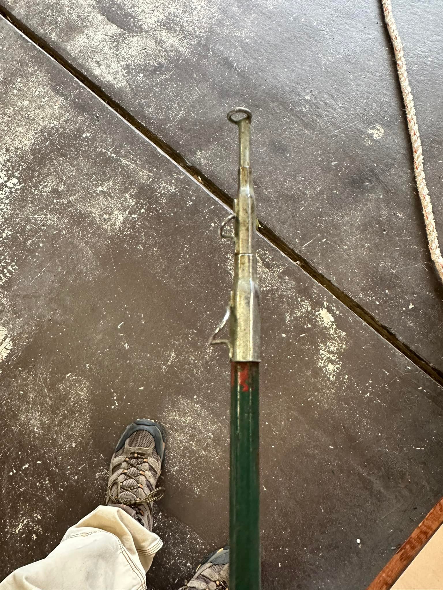 bristol telescoping fishing rod early 1900s Horton telescopic pole  86 Vintage Vintage Bristol Telescoping 9 Foot