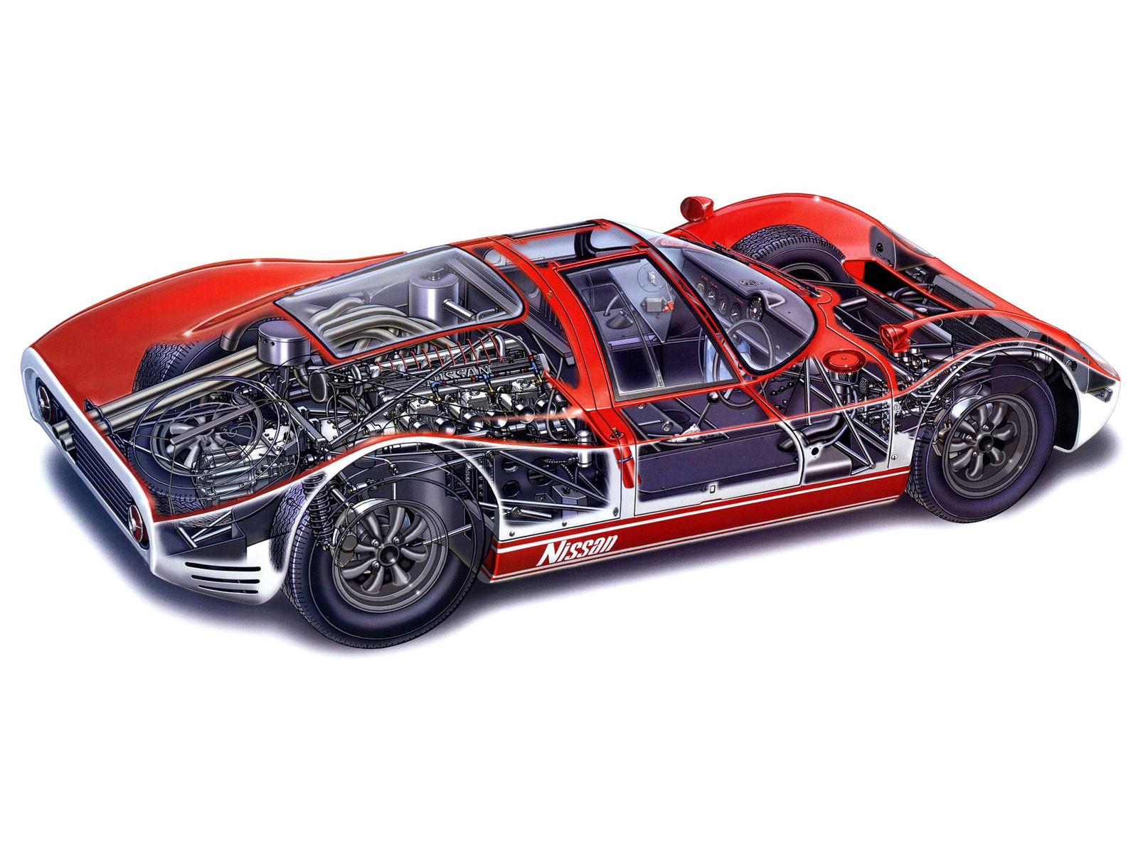 Nissan Prince R380 by unknown.
