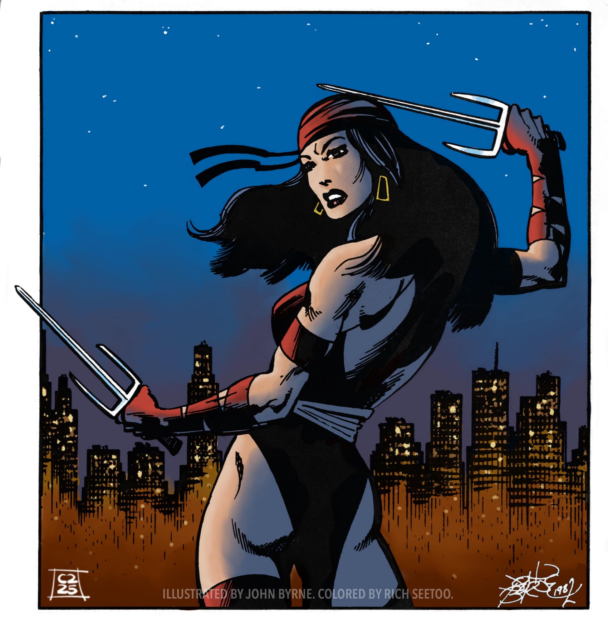 Daredevil #181: Elektra's death by Bullseye