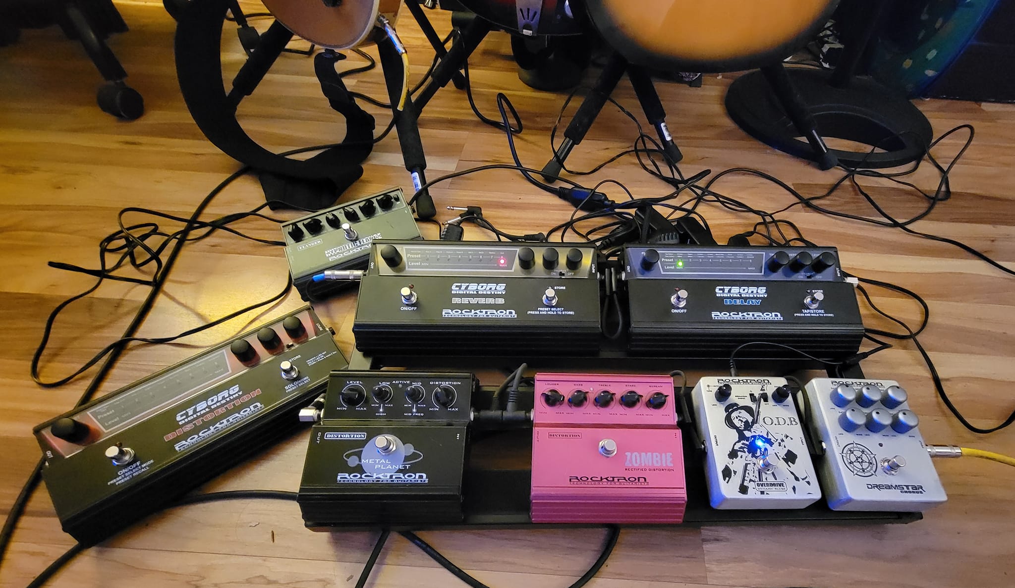 Does anyone remember Rocktron cyber pedals with digital multi