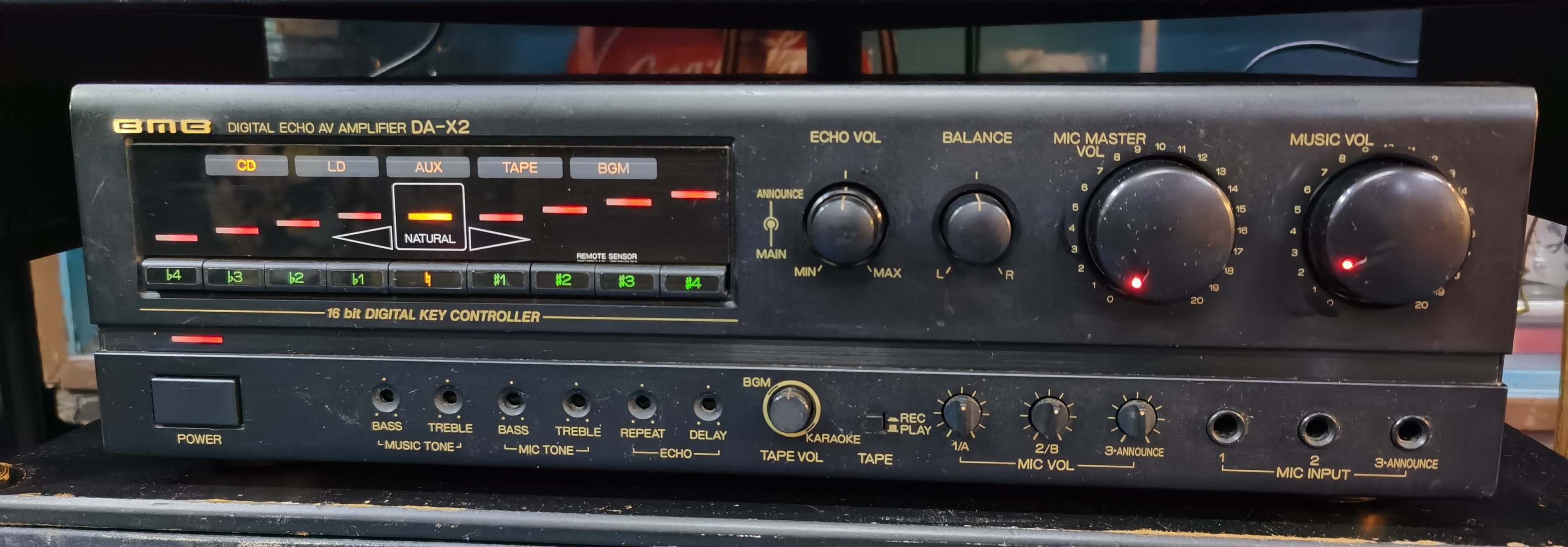 Sold out 已售出 BMB DA-X2 Stereo Karaoke Mixer Amplifier Made in Japan