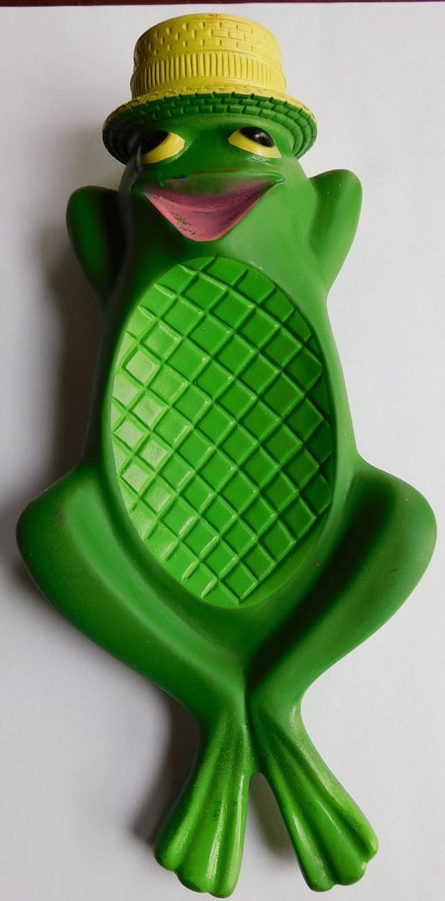 Freddie the Frog soap holder from Avon I still have mine sitting