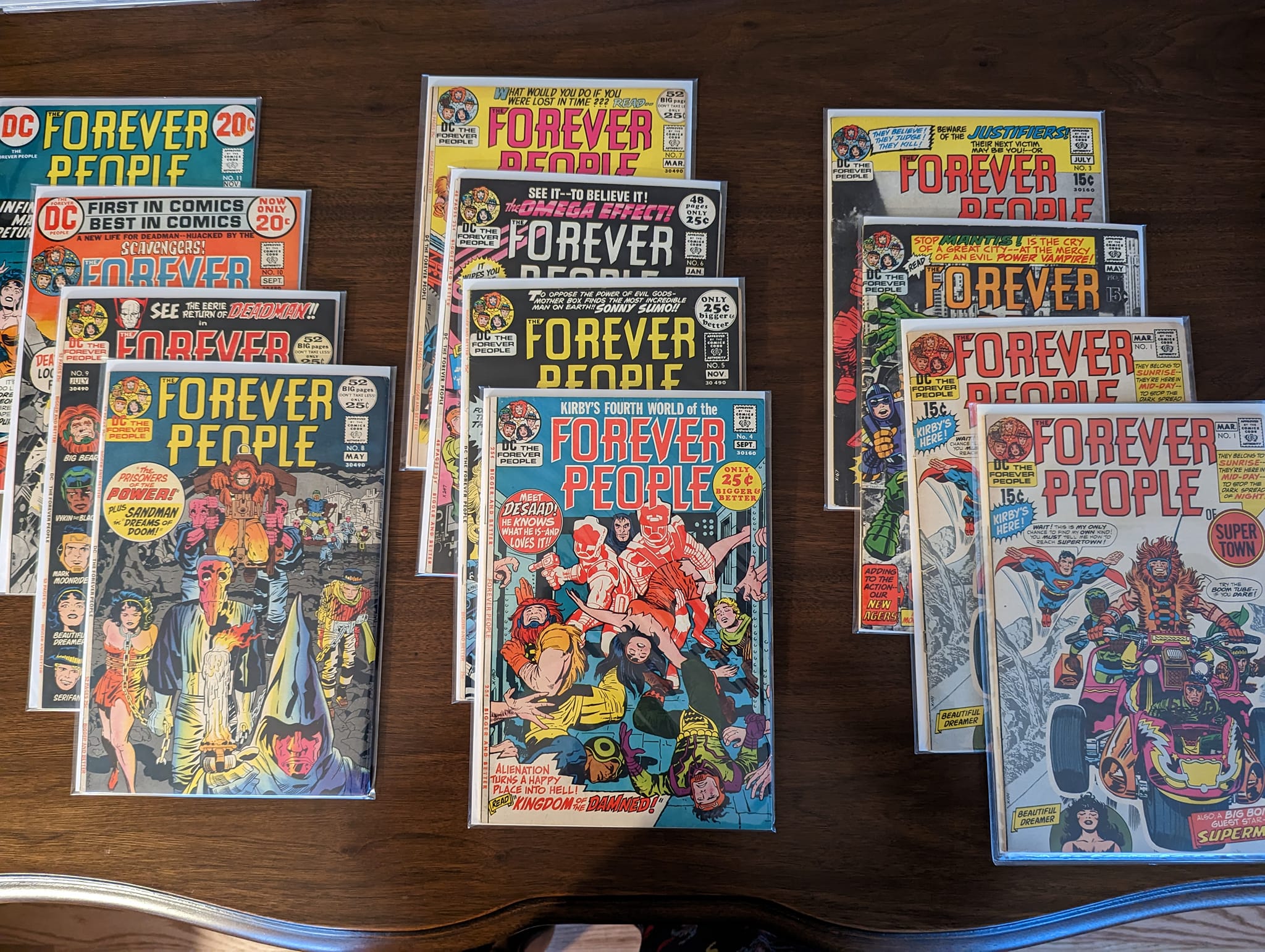 Completing Jack Kirby's Fourth World comic collection