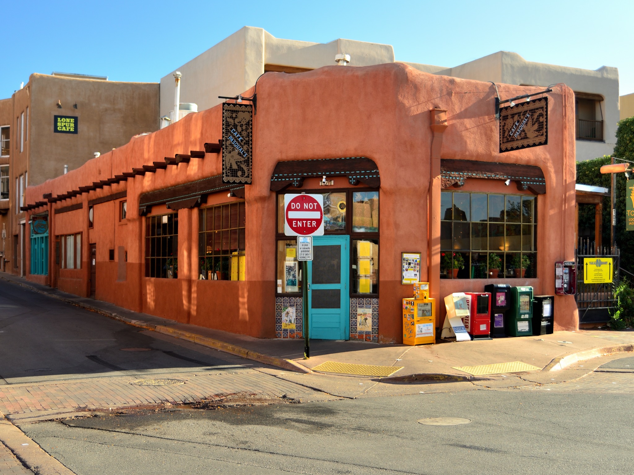 Cafe Pasqual's history on Route 66