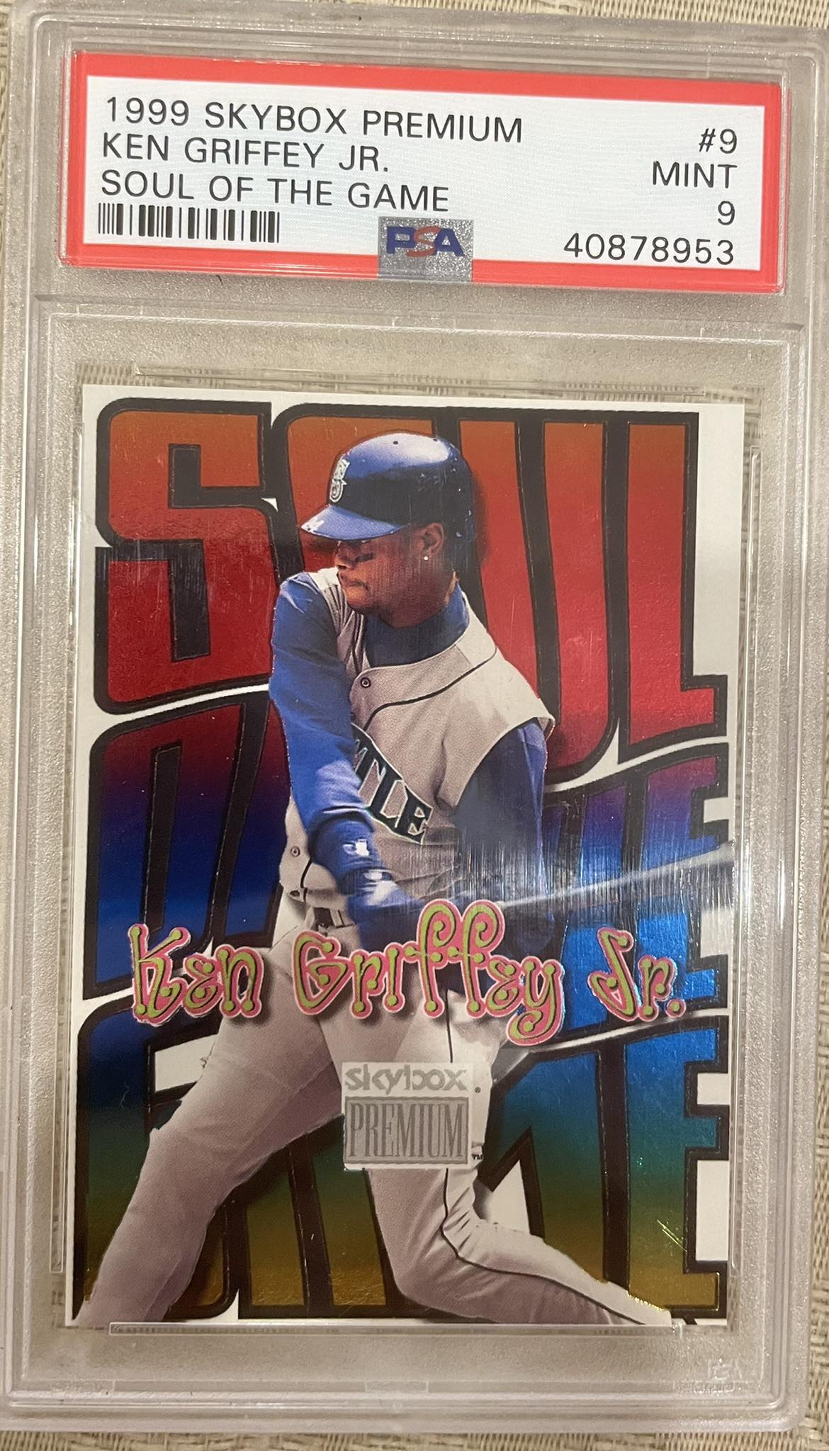 1999 Ken Griffey Jr. Soul of the Game PSA 9 card for sale