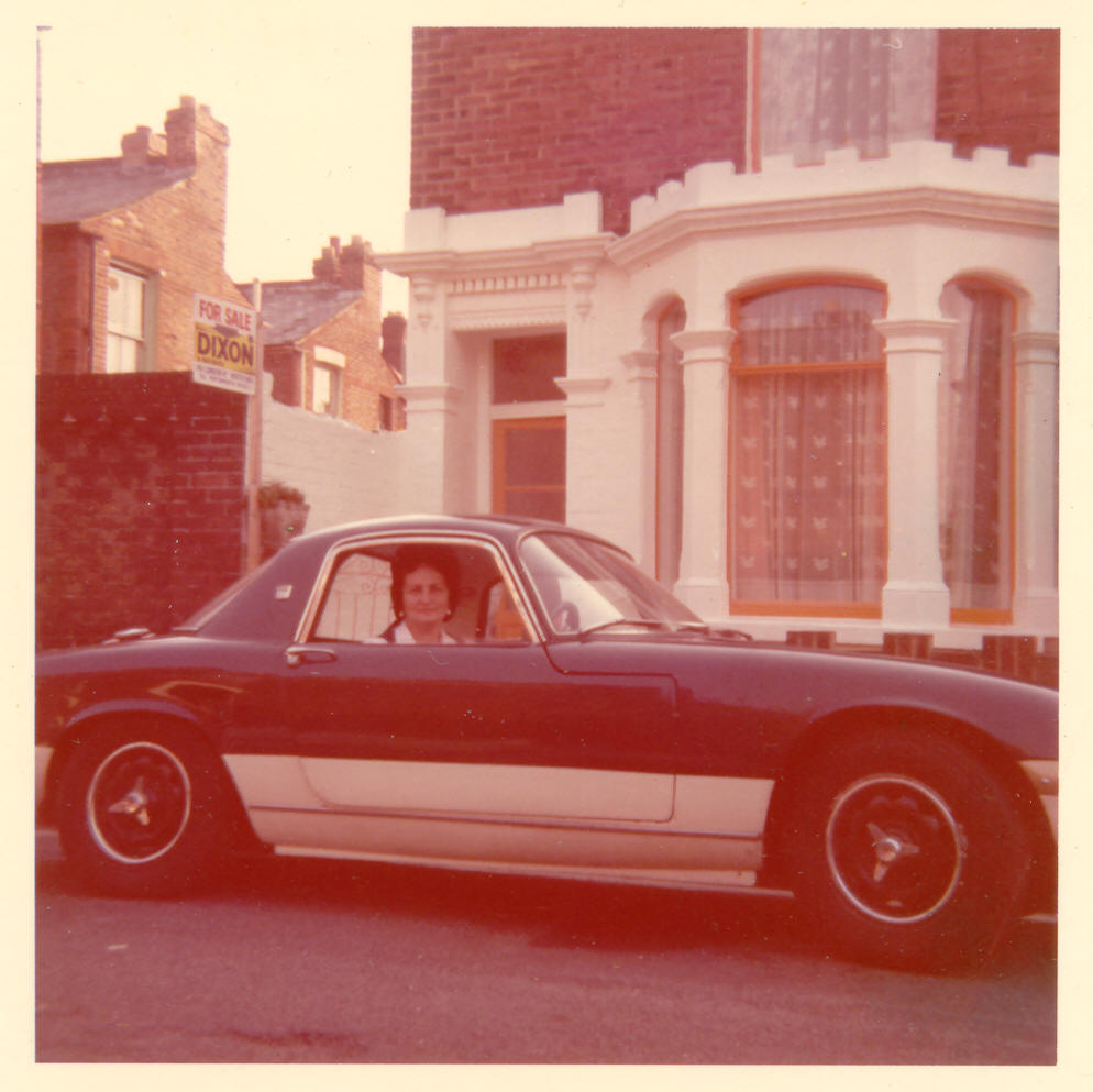 Lotus Elan S3 FHC, my first car purchased in 1973