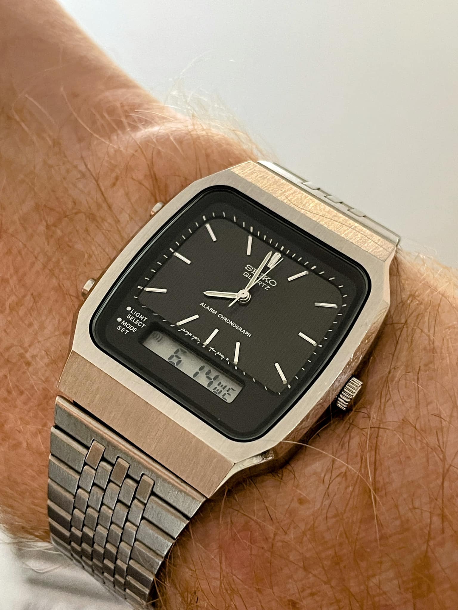 Vintage Seiko Ana-Digi Quartz Watch (H601-5000) Cool 1980s Seiko 