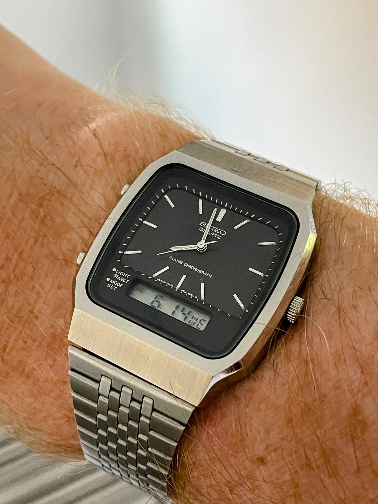 SEIKO ALBA Ana Digi 34mm ⭐️ Vintage Y651 504A ⚡️ $35 + 