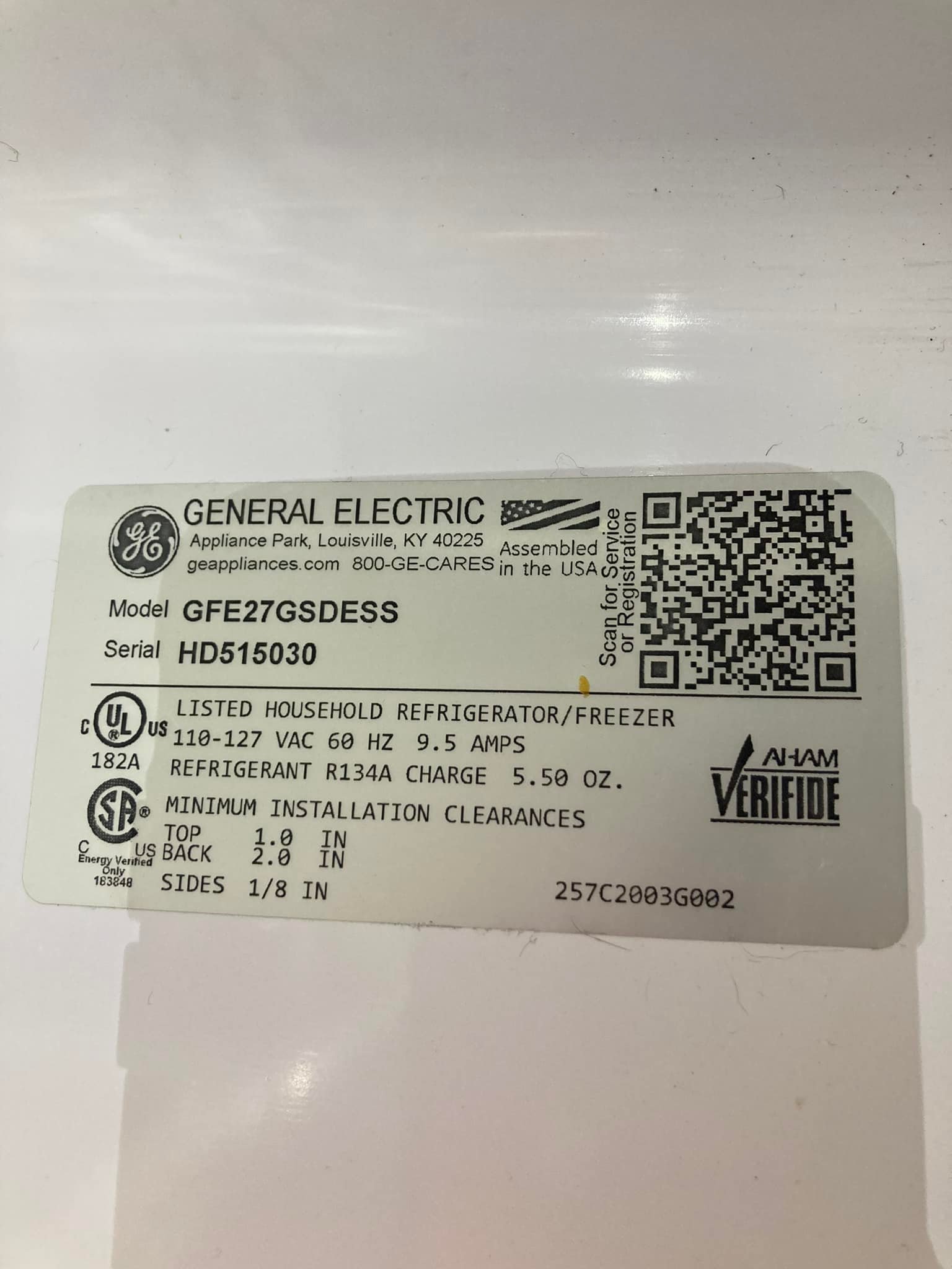 Motore Evaporatore Per Frigorifero – Ricambio Per GE WR60X162 / WR60X0162