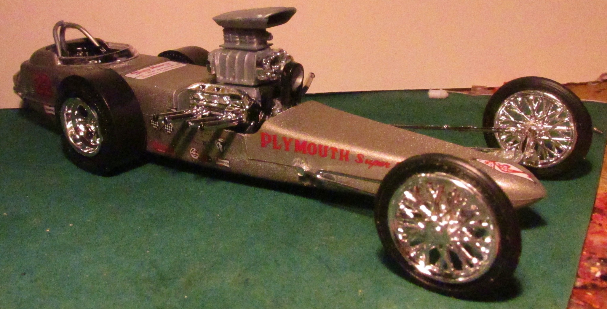 Revell Tony Nancy 22jr dragster kit bash build