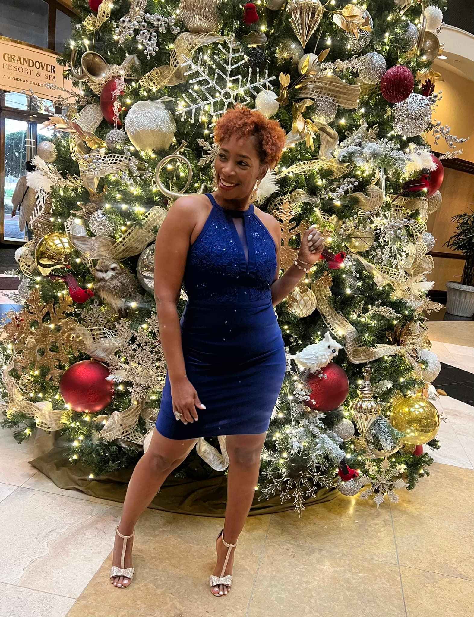 Winter wonderland themed Christmas soiree brunch