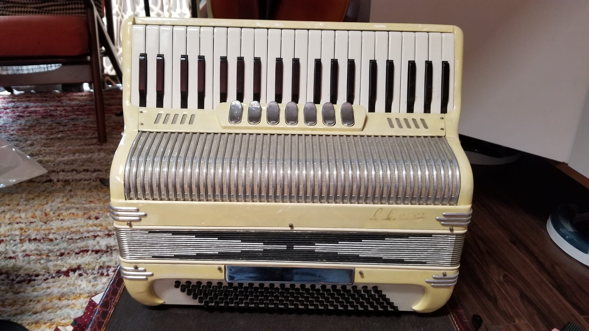 Any help identifying an unknown accordion brand or model?