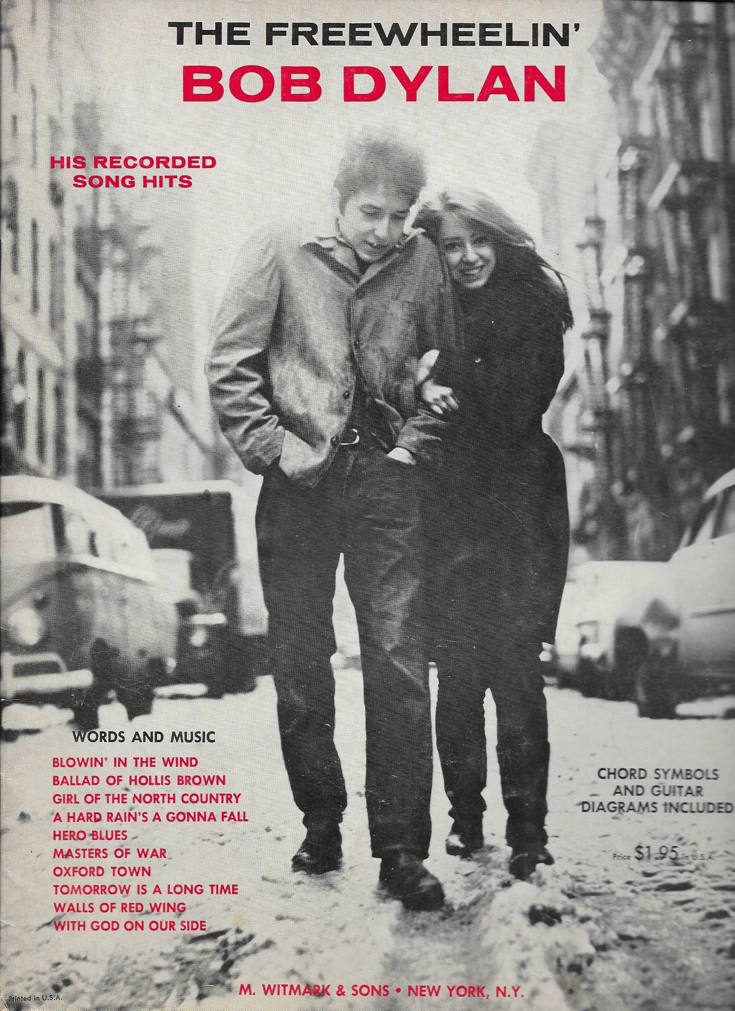 My first Bob Dylan songbook, bought in 1963 