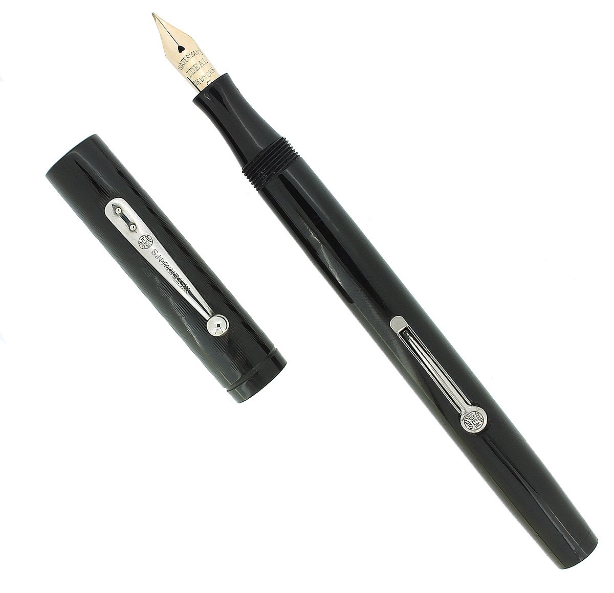 Waterman 0502 chased pattern fountain pen sold