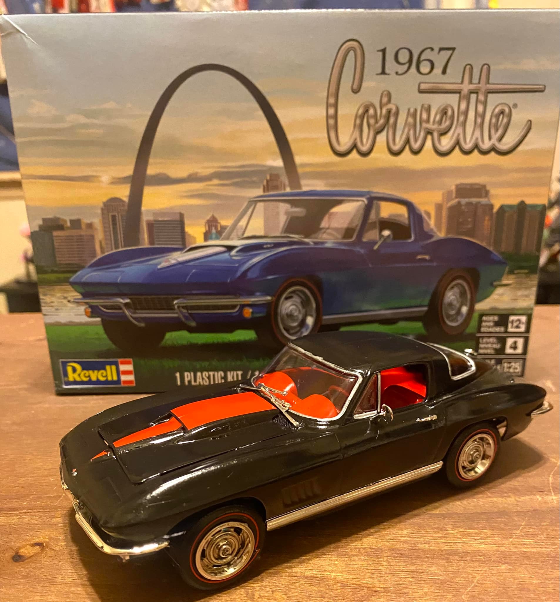 Kyosho '67 Stingray Corvette Nostalgic Series assembly and