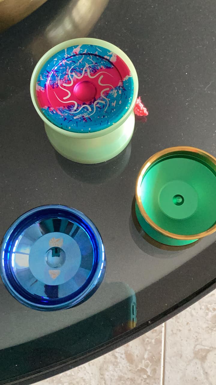 🪀✨ MAGICYOYO Colossus VI professional metal yo-yo set in a