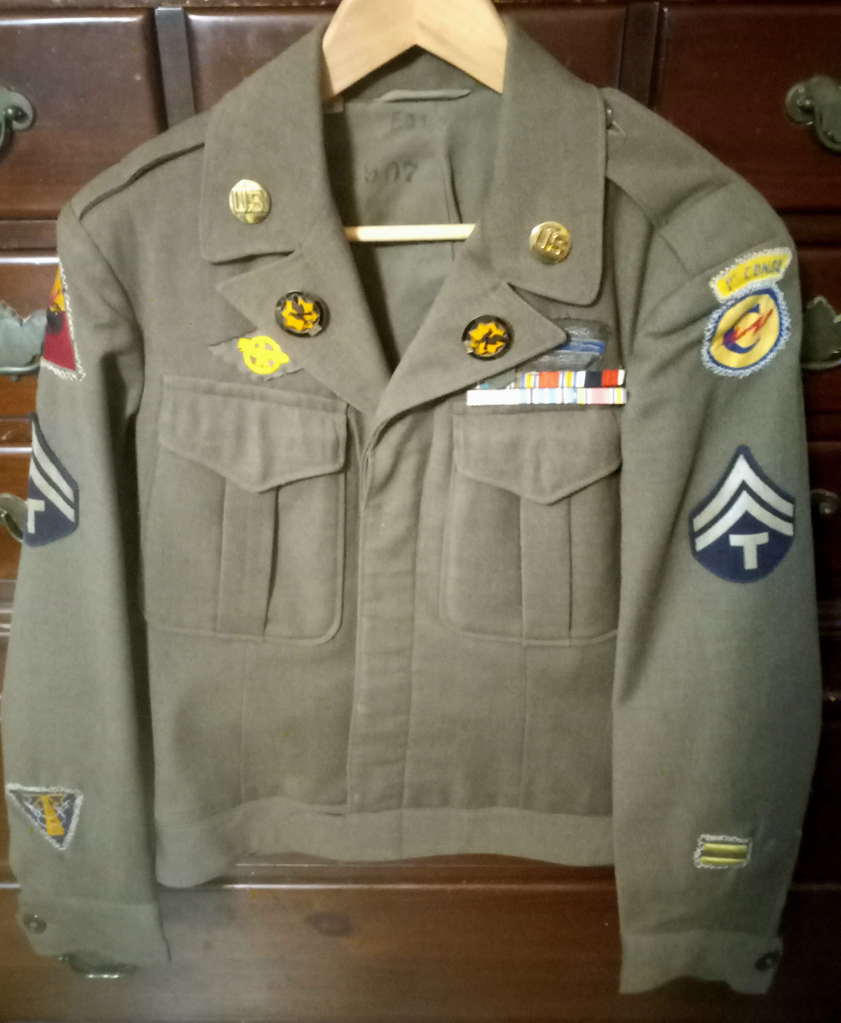 Vintage Ike jacket from family collection
