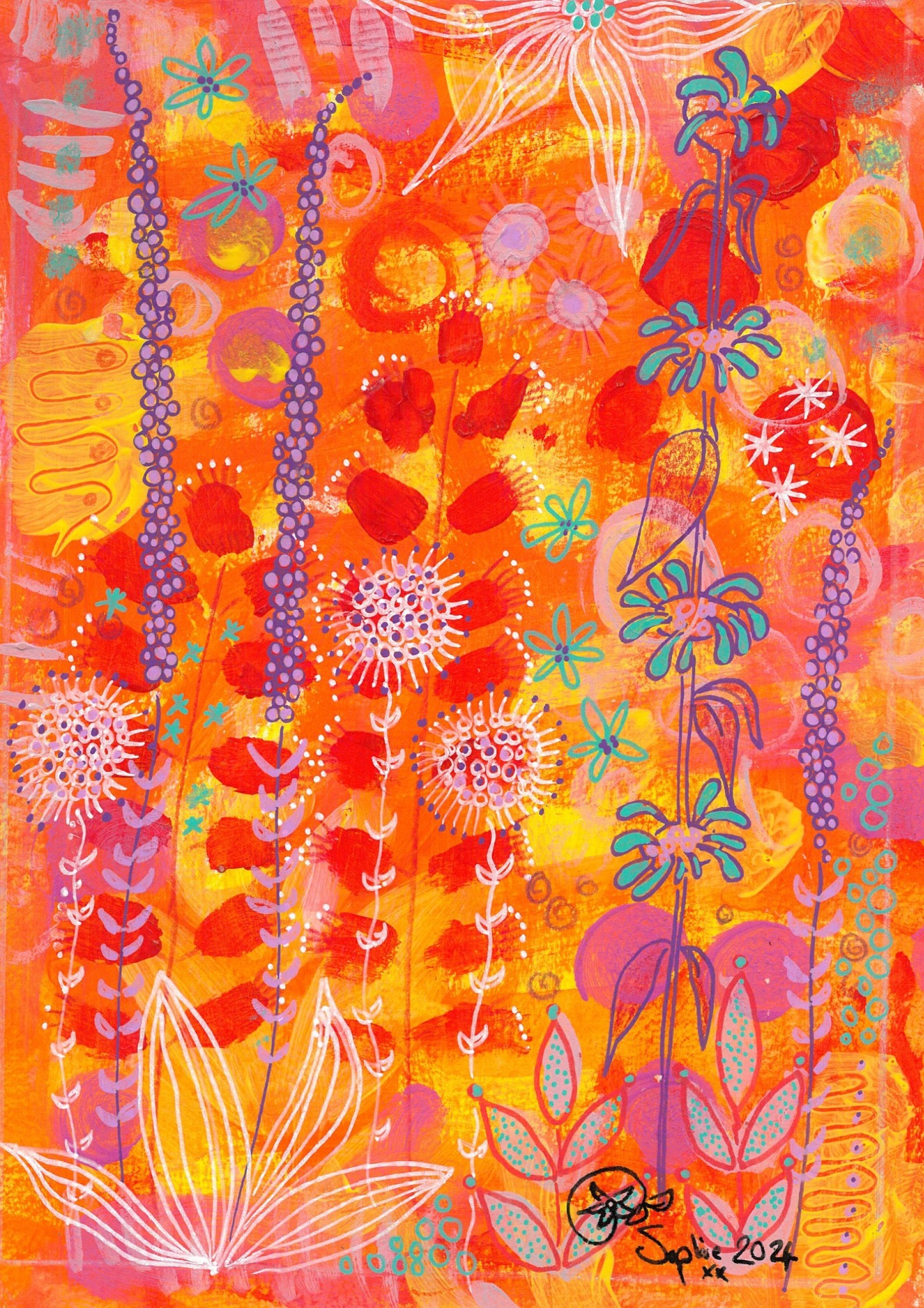 Ken's garden is never just a garden - it's an explosion of joy and