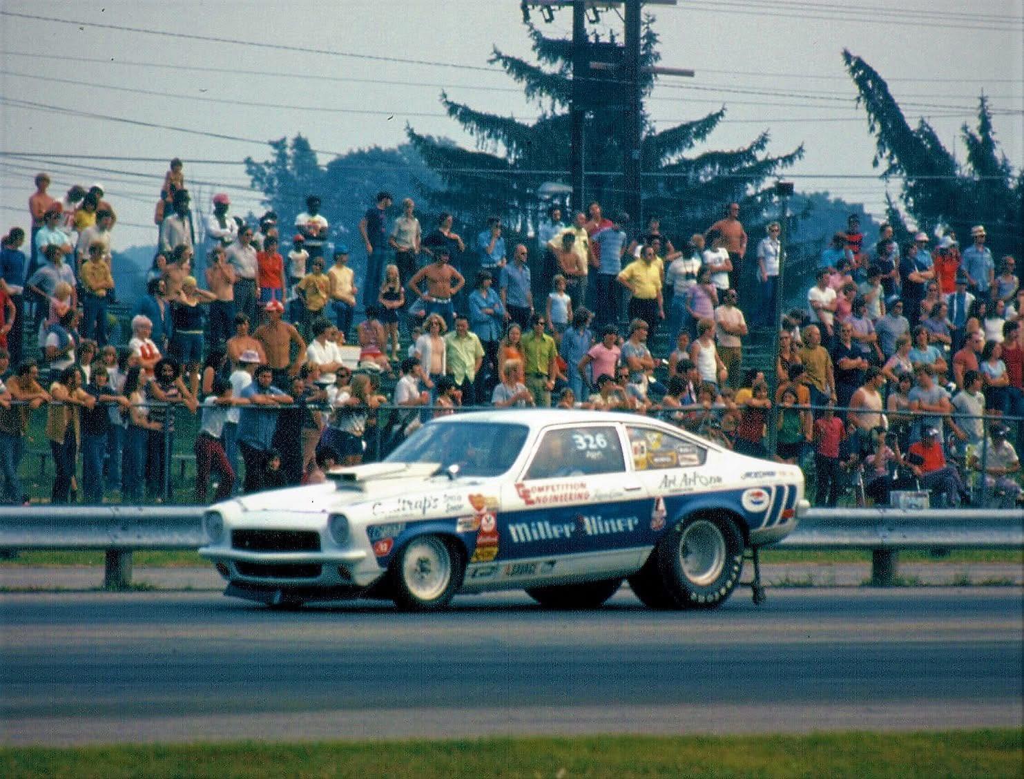 Blast from the Past Drag Racing | PRO 326 - 72 Vega of Jerry Miller ...