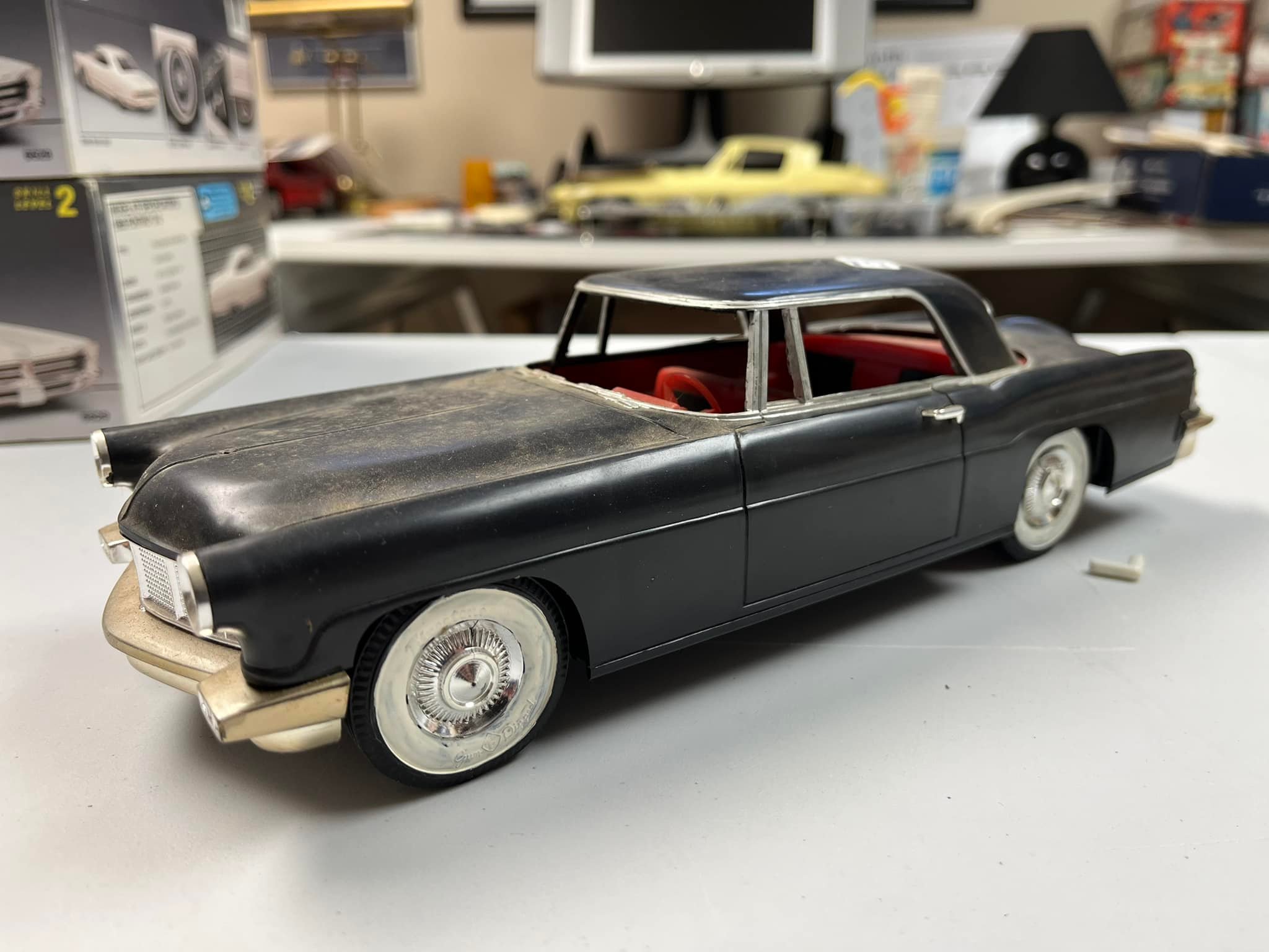 1956 Continental Mark II green diecast model