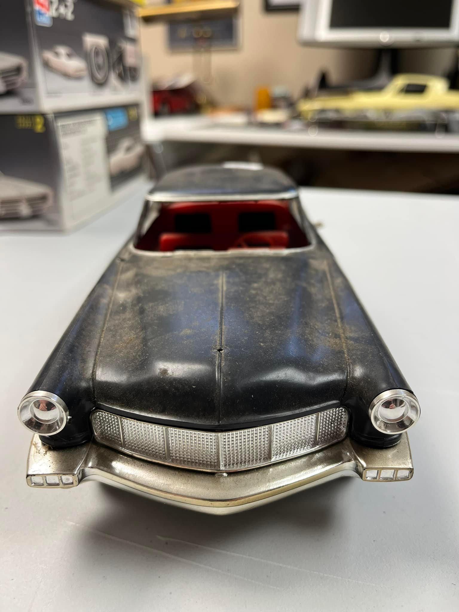 1956 Continental Mark II green diecast model