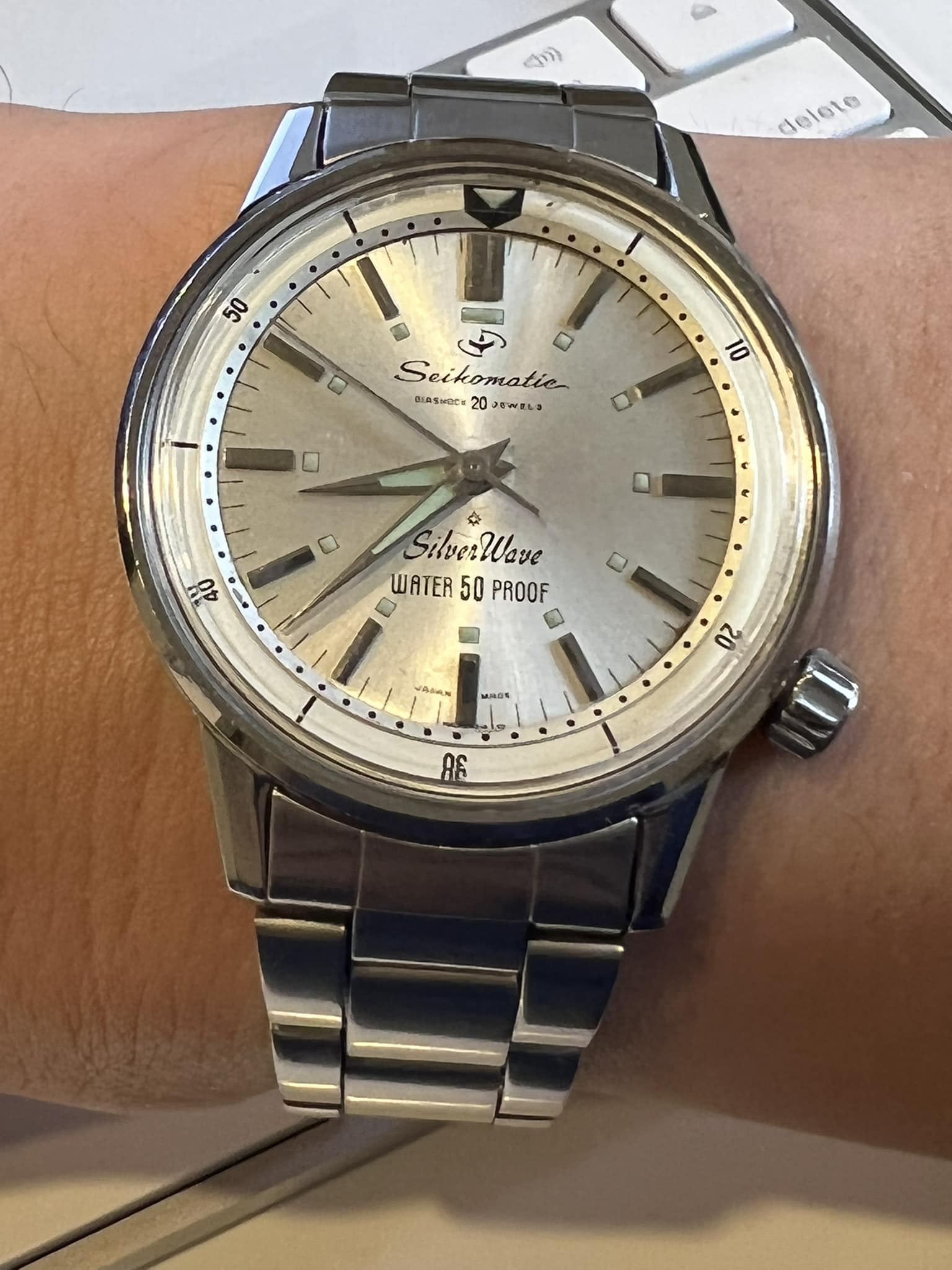 Seiko Seikomatic Silverwave J12082