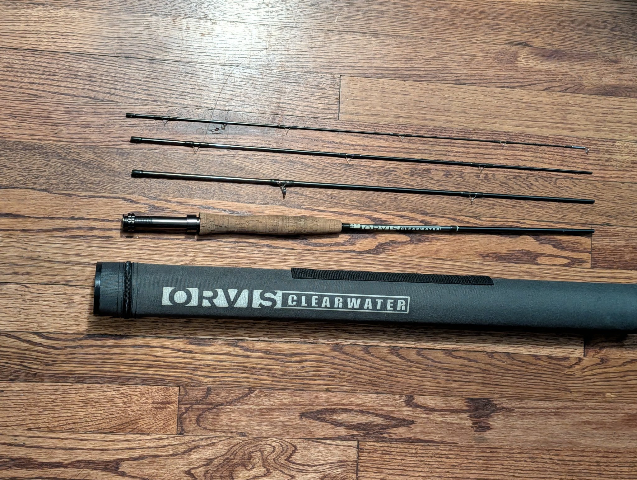 Clear Blue Crystar 72-Finder spinning rod for sale