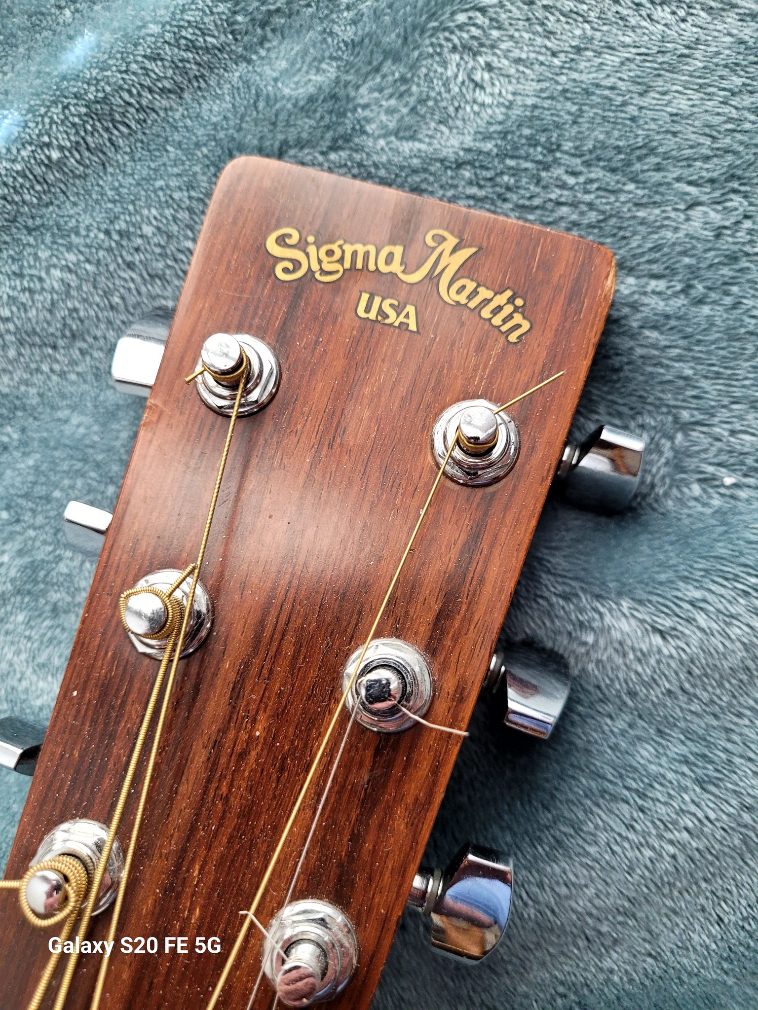 What is the significance of a Martin Sigma guitar with 'Made in