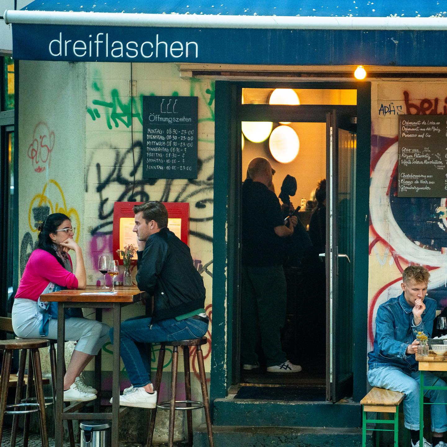 Drei Flaschen