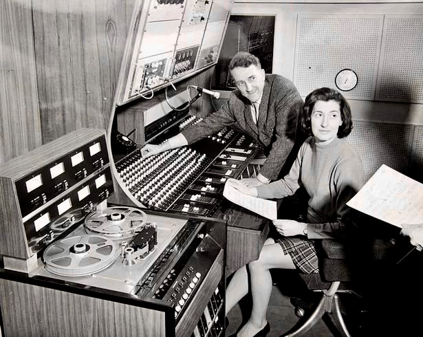 Virgin Group's Town House Studios control room