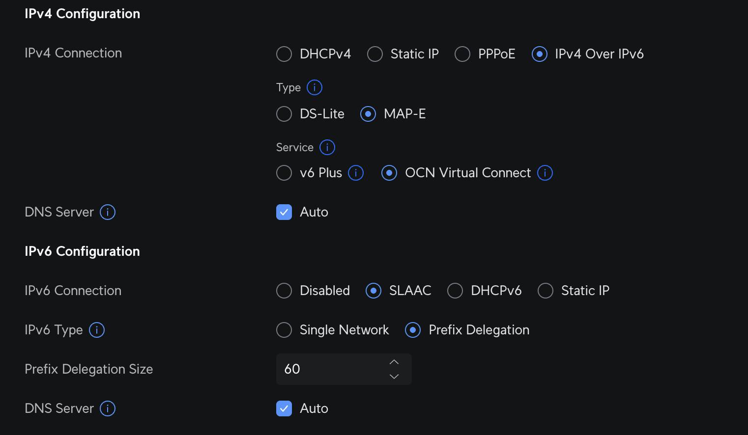 Ubiquiti（ユビキティ）日本公式コミュニティ | OCN Virtual Connect とひかり電話環境でのMAP-E | Facebook