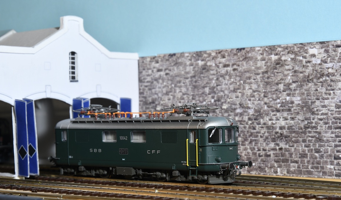 Piko SBB RBe 4/4. New layout.