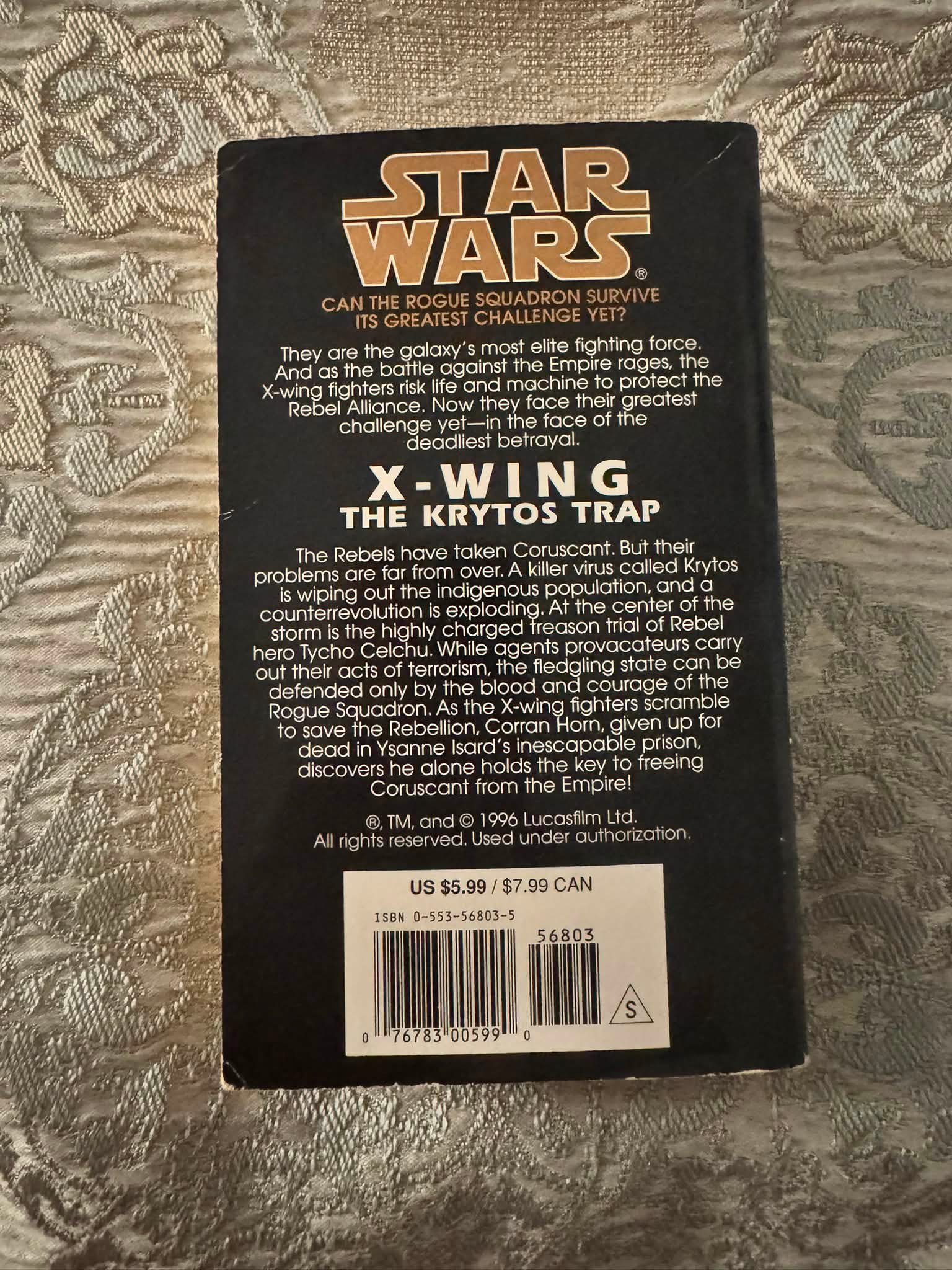 Star Wars X-Wing The Krytos Trap auction ending Sept 7 2026