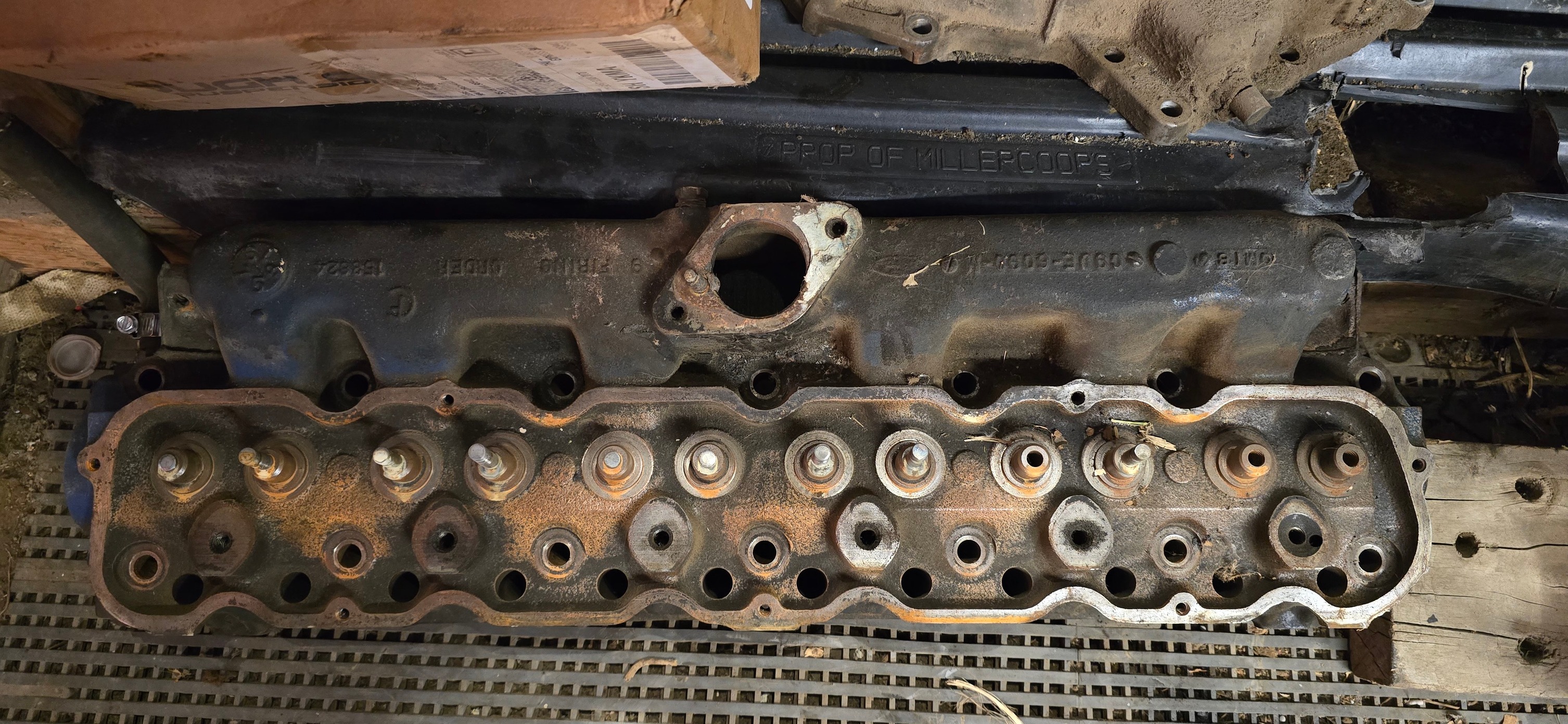 Ford 250 & 200 Small Block Inline 6 Cylinder | 69 250 large log head ...