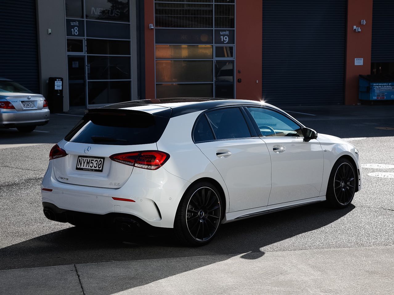 Mercedes A35 at the shop for a classy... - Wrap Innovations | Facebook