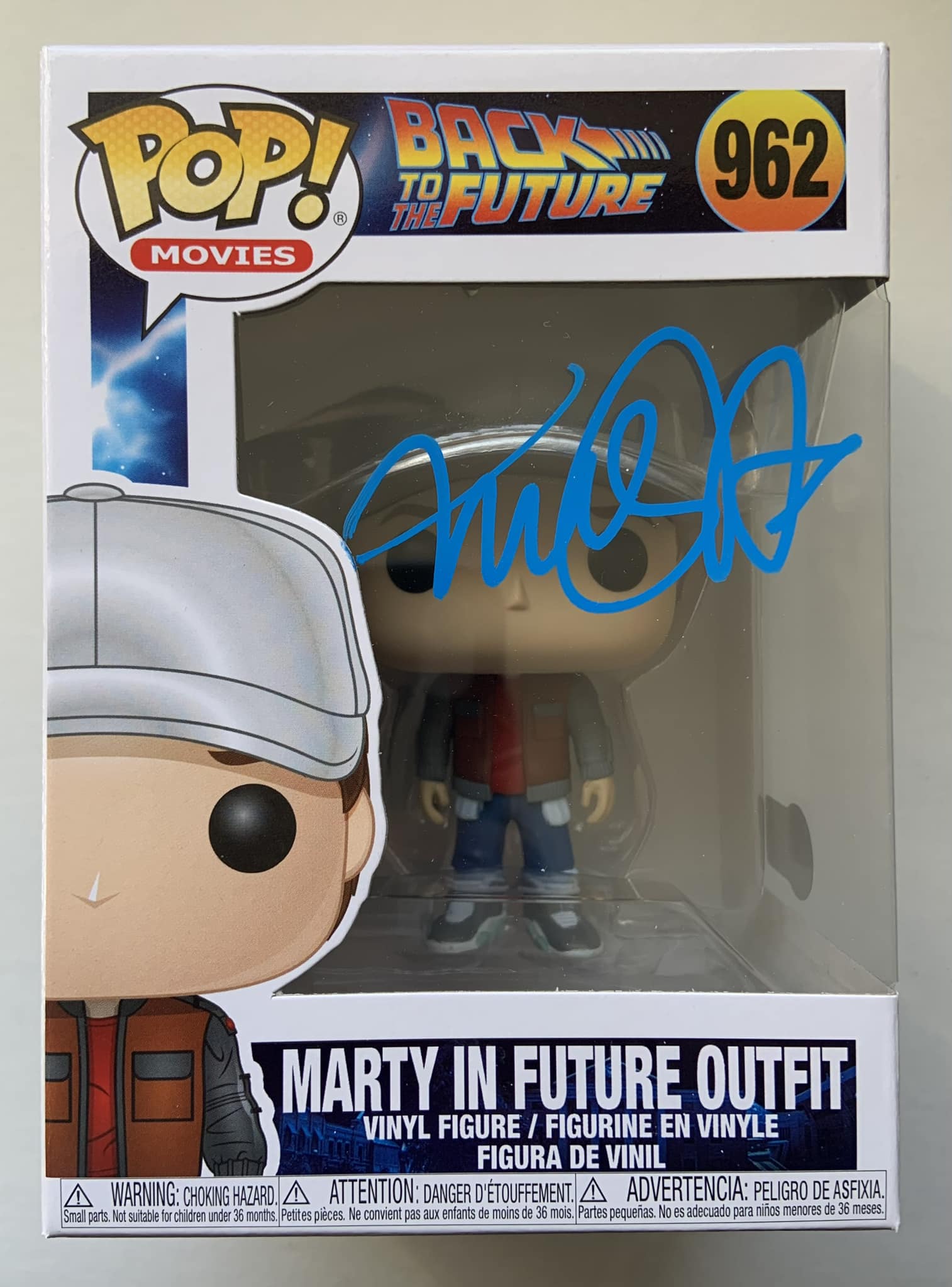 Ian McKellen signed Magneto Funko authenticated by Beckett