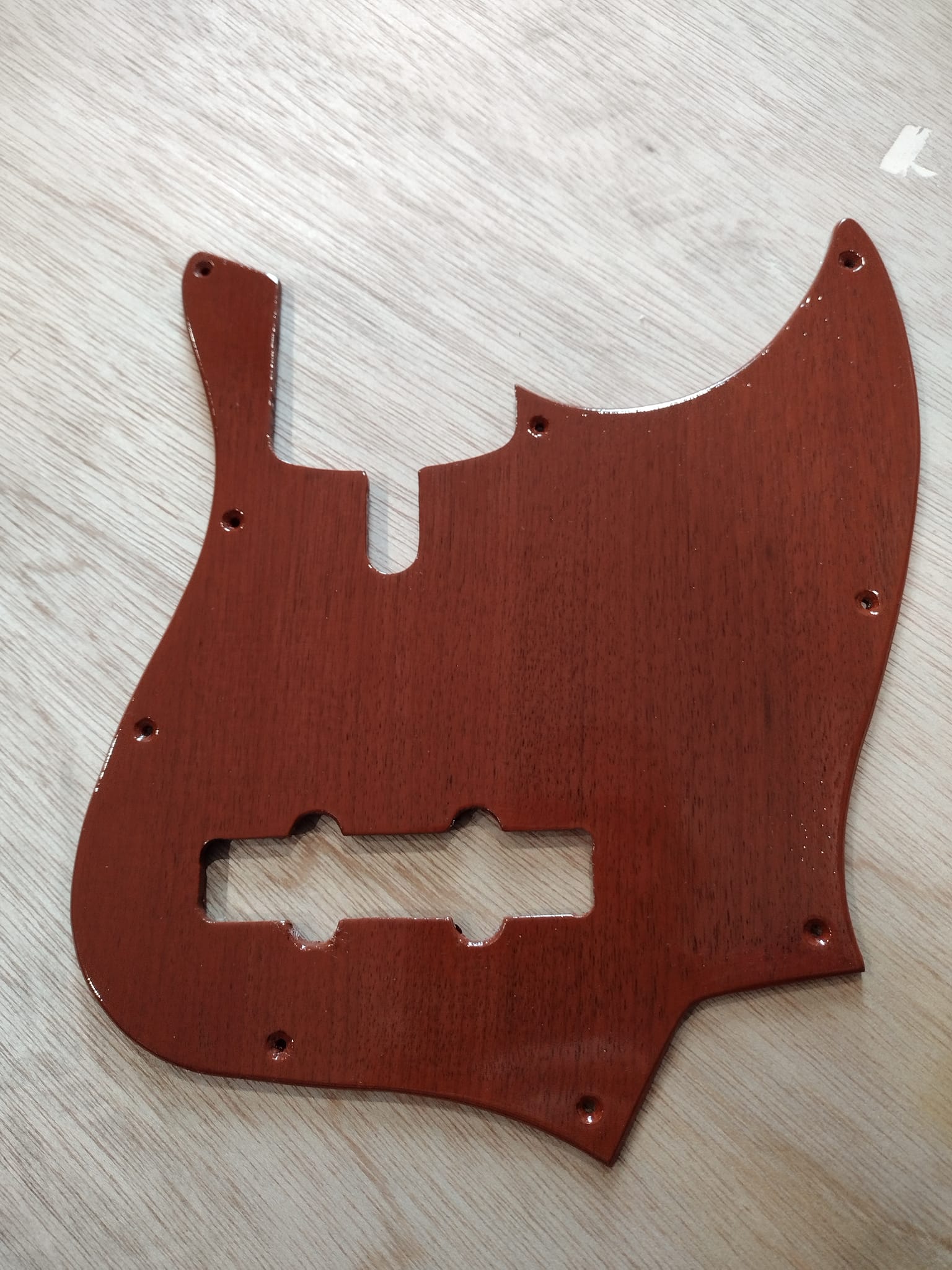 Custom pick guard for Sire V8 and V7 basses