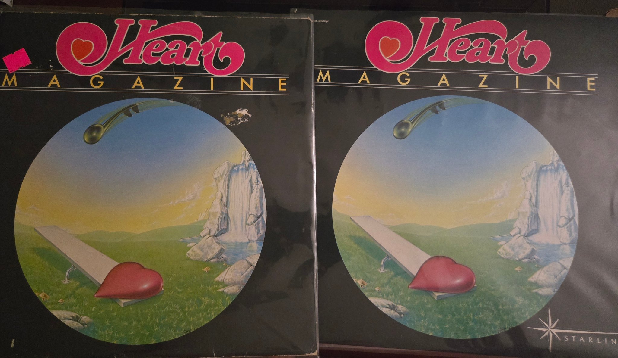 Heart magazine vinyl record releases compared