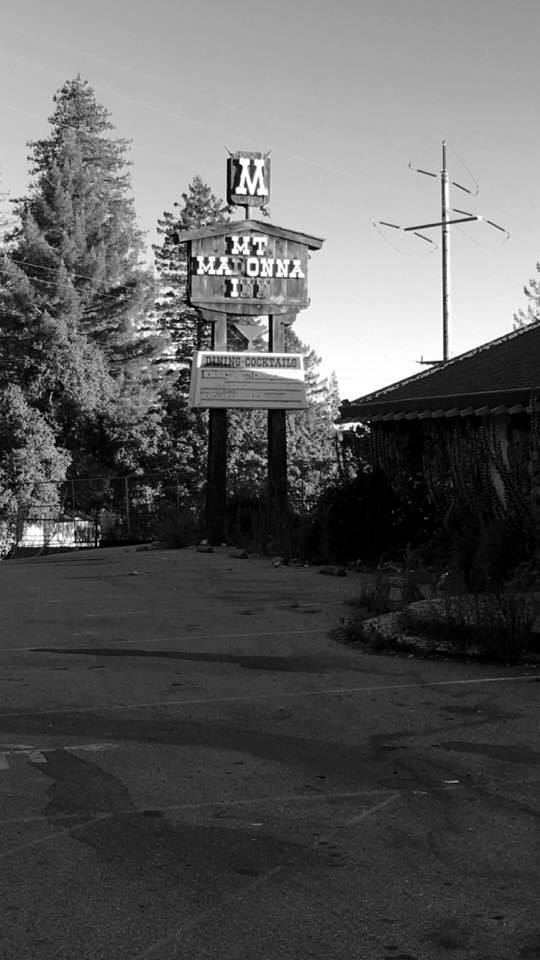 mount madonna lady in white dress Haunted mt.madonna inn Santa Clara County hills our lady of the rockies face