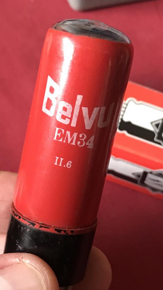 Tube œil Magique électronique EM34/EM4/6AF7 - NOS (New Old Stock) - Neuf Radioelec